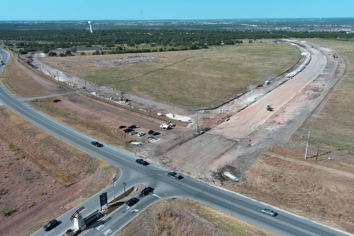 Kauffman Loop Extension construction progress, photo 1 of 3